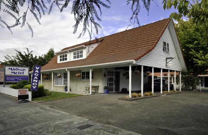 Midway Motel Rotorua Buitenkant foto